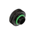 Bitspower Multi-Link Adapter Anschluss gerade G1/4 Zoll AG auf 16mm AD Hardtube - schwarz matt image number null