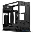 Fractal Design Era 2 Mini-ITX Geh&auml;use, Walnussholz-Panel &ndash; Blau image number null