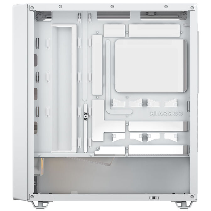 Corsair 3200D RS ARGB PC Case, Mid-Tower, ATX, Tempered Glass - White image number 6