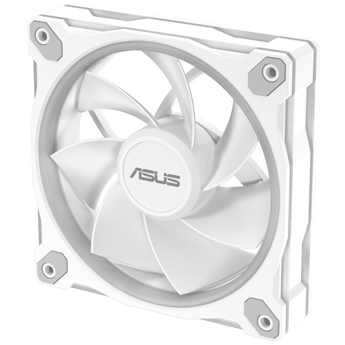 ASUS Prime MR120 ARGB-L&uuml;fter, PWM, Reverse - 120mm, wei&szlig; image number 8
