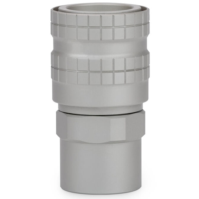 Thermal Grizzly DeltaMate Quick Disconnect Female - F, Matt Nickel image number 1