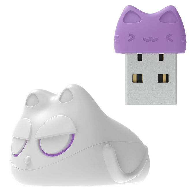 WLMOUSE Beast Miao Gaming Mouse, Omron Optical Switches - white image number 3