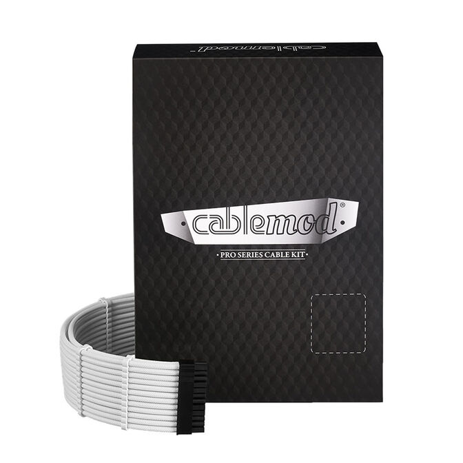 CableMod C-Series PRO ModMesh 12VHPWR Cable Kit for Corsair RM, RMi, RMx (Black Label) - white image number 3