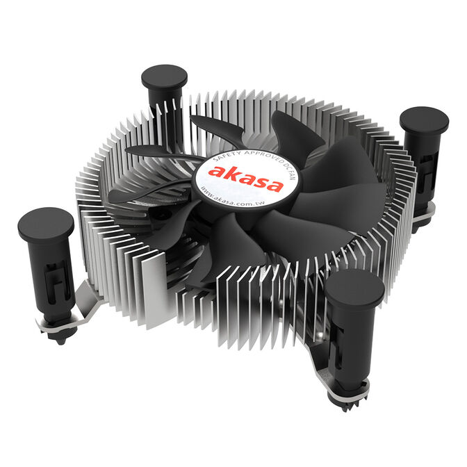 Akasa AK-CC6602HP01 Low Profile CPU-K&uuml;hler - Sockel LGA 1700, 30 mm H&ouml;he image number 0