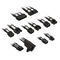 Kolink Core Pro Braided Cable Extension Kit 12V-2x6 Type 2 - Jet Black/Brilliant White