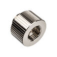 EK Water Blocks EK-Quantum Torque G1/4 Inch Extension Straight Fitting 14 - Nickel image number null