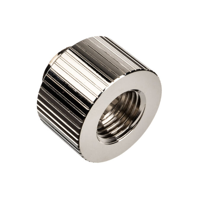 EK Water Blocks EK-Quantum Torque G1/4 Inch Extension Straight Fitting 14 - Nickel image number 0
