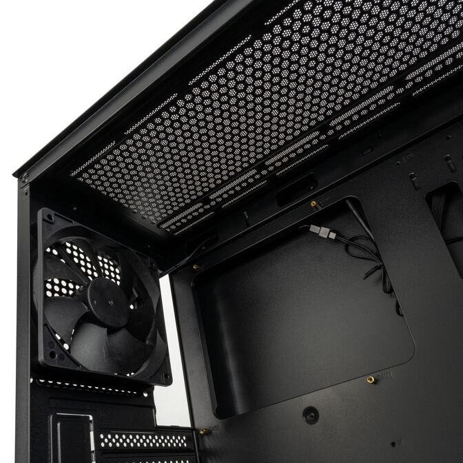 Kolink Observatory HF Mesh PWM Midi-Tower - schwarz image number 9