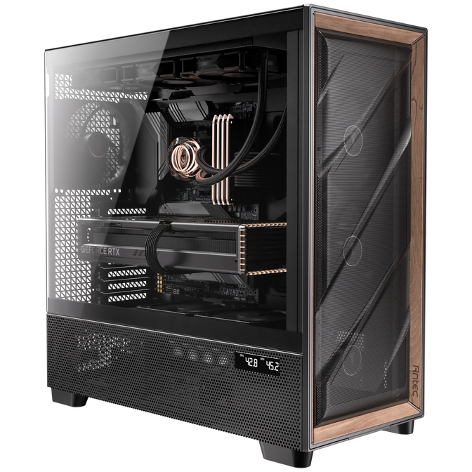 Antec Flux Pro PC-Geh&auml;use, Full-Tower, E-ATX, Tempered Glass &ndash; Schwarz image number 10