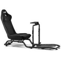 Next Level Racing RC Foldable Simulator Cockpit, faltbares GT-Cockpit, SIMAERO-Mesh - schwarz