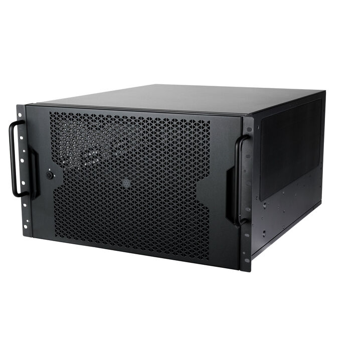 SilverStone RM61-312 Rackmount-Geh&auml;use, 12-Bay, 6U - schwarz image number 0