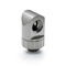 Bitspower Artemis 90 Grad Fitting - drehbar, platinum grau