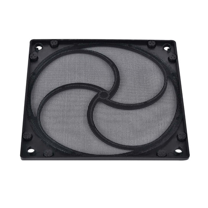 SilverStone SST-FF125B magnetic high-flow dust filter, black - 120mm image number 1