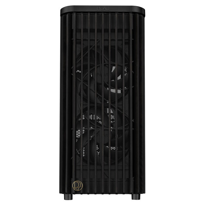 ASUS ProArt PA401 Wood Edition PC-Geh&auml;use, Midi-Tower, ATX, Mesh-Panel &ndash; schwarz image number 2