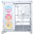 Corsair FRAME 4500X LX-R RGB PC-Geh&auml;use, Midi-Tower, E-ATX, Tempered Glass - wei&szlig; image number null