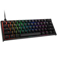 Ducky One 2 Mini Gaming Keyboard, MX Brown, RGB LED, black (US)