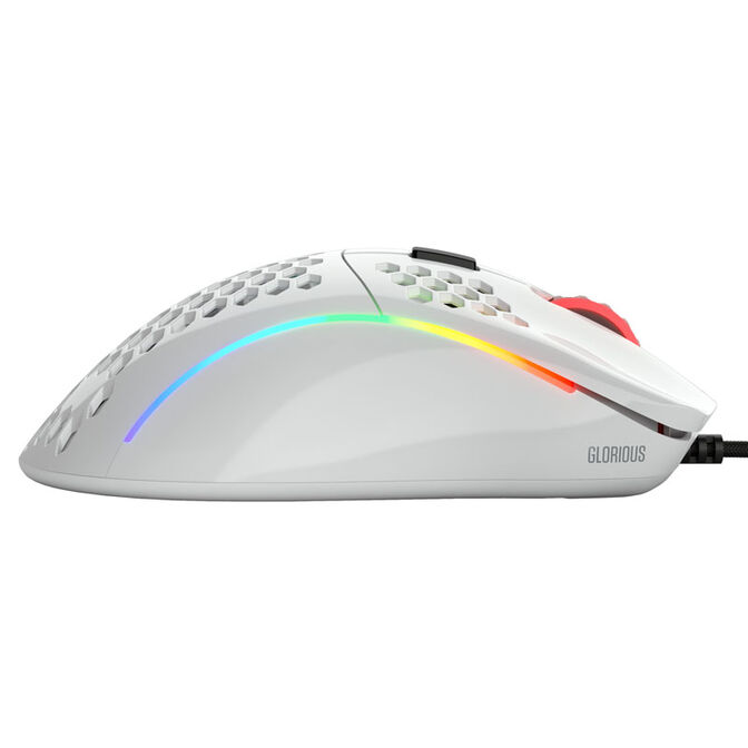Glorious Model D Gaming Mouse - white, glossy image number 4