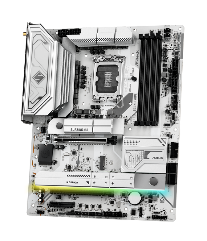 ASRock Z890 Steel Legend WiFi Mainboard, Sockel LGA 1851, Intel Z890, ATX, DDR5 image number 2