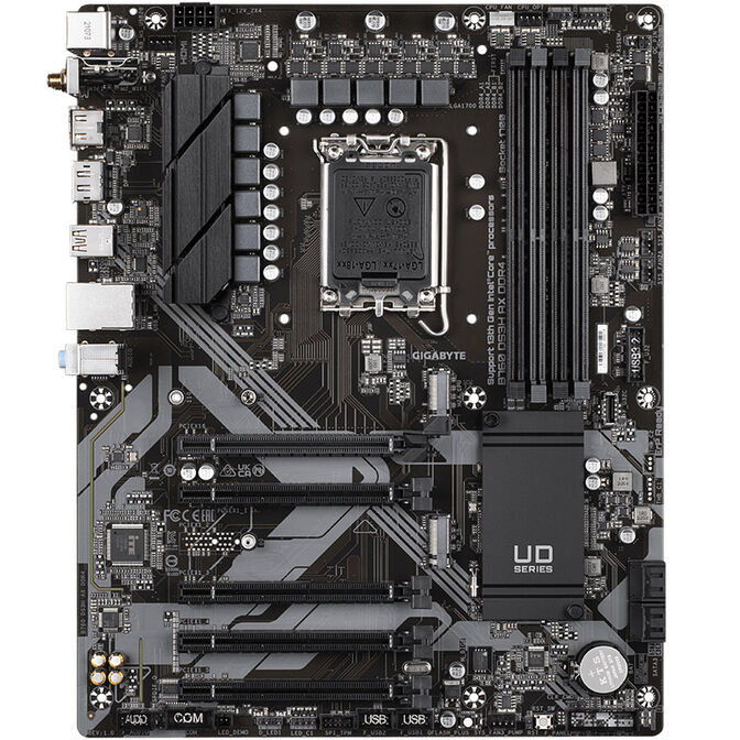 GIGABYTE B760 DS3H AX DDR4 motherboard, Socket 1700, Intel B760, ATX, DDR4 image number 2