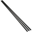 Corsair Hydro X Series XT Hardline 14mm Hard-Tube 100 cm - Satin, schwarz image number null