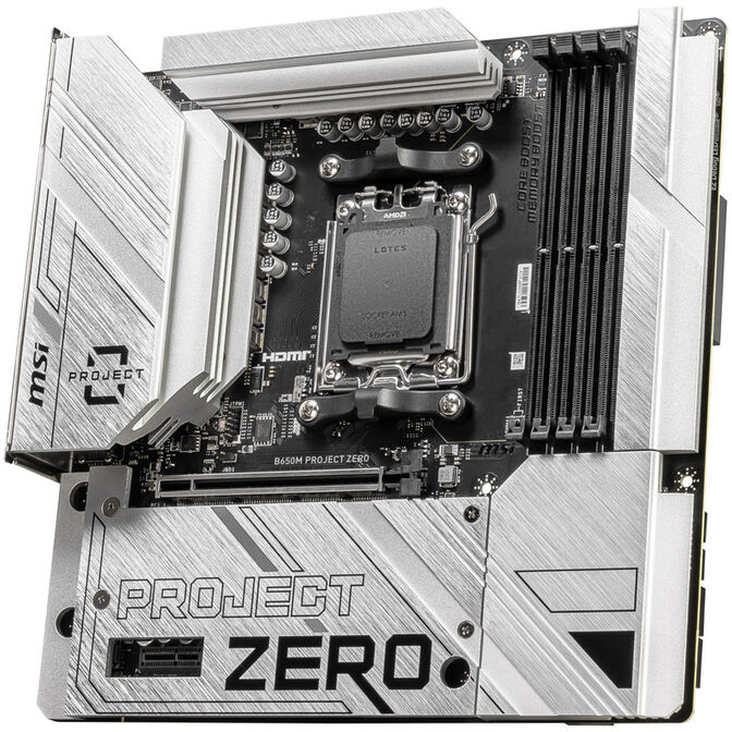 MSI B650M Project Zero, Socket AM5, AMD B650M, Micro-ATX - DDR5 image number 6
