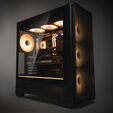 KingForge Gaming PC Platinum, AMD Ryzen 7 7800X3D, RTX 5070 Ti, Phanteks Eclipse G400A &ndash; Prebuilt PC with Windows image number null