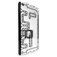 Stealkey Customs SK-Crosscool III Lian Li O11 DYNAMIC EVO RGB Distroplate, RGB image number null