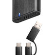 AXAGON EEM2-SB2 USB-C 3.2 Gen 2, M.2 SSD Enclosure - black image number null