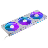 PHANTEKS D30 PWM Reverse Airflow, D-RGB L&uuml;fter, 3er Pack - 140mm, wei&szlig;