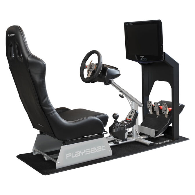 Playseat Evolution Racing Chair, Faux Leather - Black image number 7