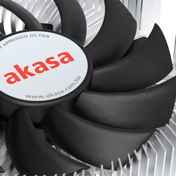 Akasa AK-CC6609EP01 Low Profile CPU-K&uuml;hler - Sockel LGA 1700, 21,8 mm H&ouml;he image number 2
