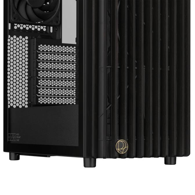 ASUS ProArt PA401 Wood Edition PC-Geh&auml;use, Midi-Tower,  ATX, Tempered Glass - schwarz image number 7