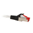 InLine Patchkabel Cat.6, S/FTP (PiMf), 250MHz, transparent - 1m image number null