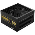 AeroCool Premier G1 80 PLUS Gold Power Supply, PCIe 5.1, ATX 3.1 - 1000 Watt, black image number null