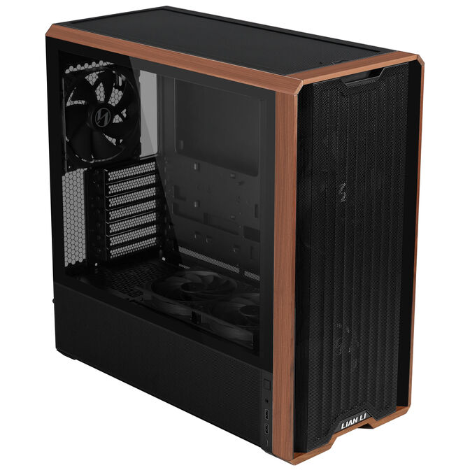 Lian Li Lancool 217 PC-Geh&auml;use, Midi-Tower, ATX, Tempered Glass - schwarz image number 1
