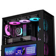CORSAIR FRAME 4000D LCD RS PC-Geh&auml;use, Midi-Tower, ATX, ARGB, Tempered Glass - schwarz image number null