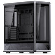 Jonsbo D401 PC Case, Mid-Tower, ATX, Tempered Glass - black image number null