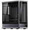 Jonsbo D401 PC Case, Mid-Tower, ATX, Tempered Glass - black