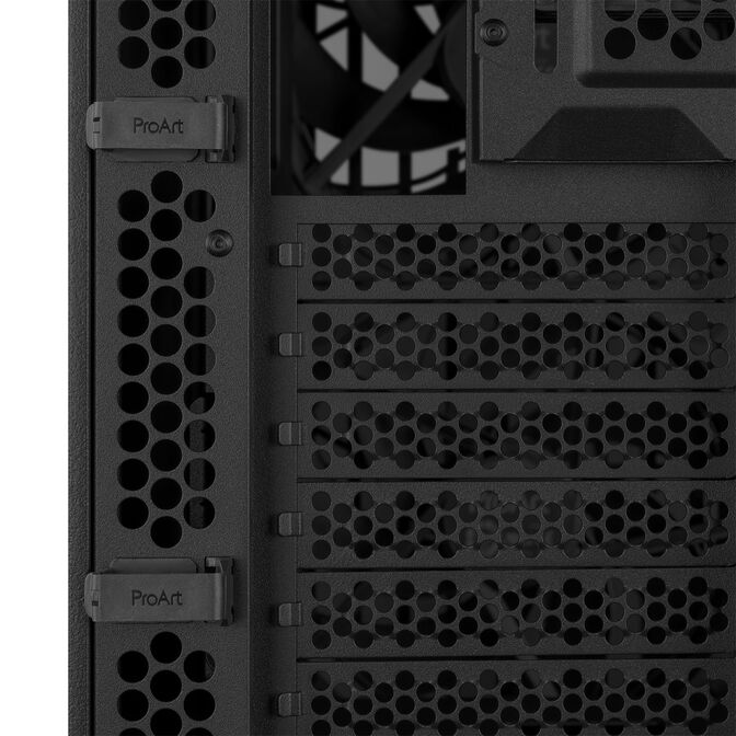 ASUS ProArt PA401 Wood Edition PC-Geh&auml;use, Midi-Tower, ATX, Mesh-Panel &ndash; schwarz image number 15