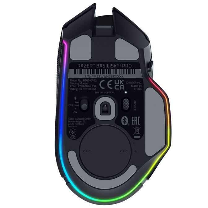 Razer Basilisk V3 Pro Gaming Mouse - black image number 5