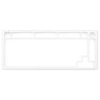Glorious GMMK PRO Top Frame - white image number null