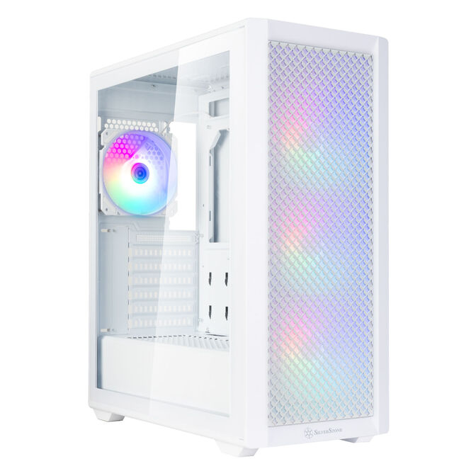 SilverStone FARA 515XR PC-Geh&auml;use, Midi-Tower, ATX, RGB, Tempered Glass - weiss image number 0