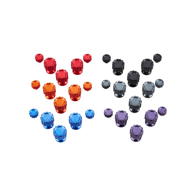 Asetek SimSports Aluminium Button Colour Kit - 6 Colours image number 1