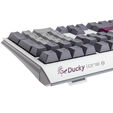 Ducky One 3 Mist Grey Gaming Keyboard, RGB LED - MX-Brown (US) image number null