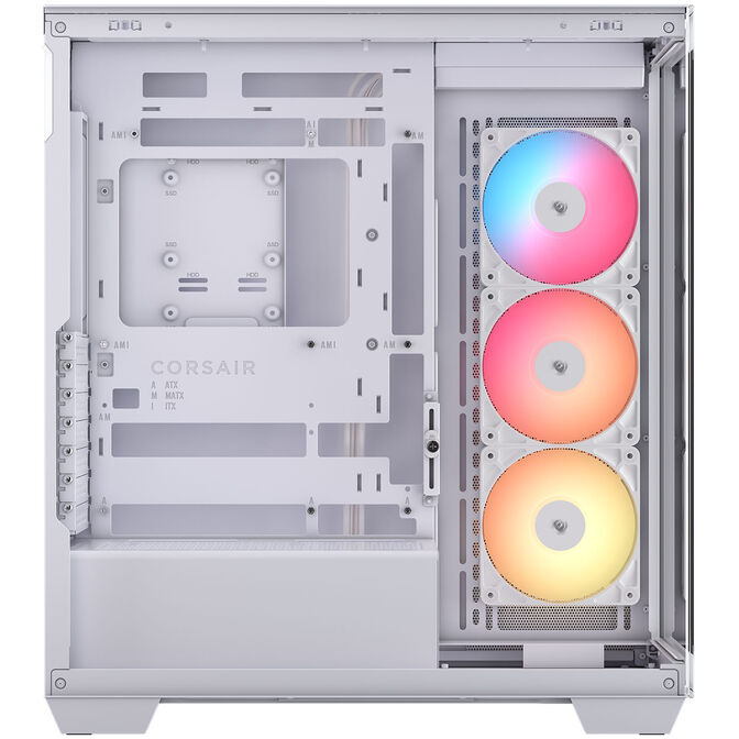 Corsair 3500X RS-R PC-Geh&auml;use, Midi-Tower, E-ATX, RGB, Tempered Glass - wei&szlig; image number 6