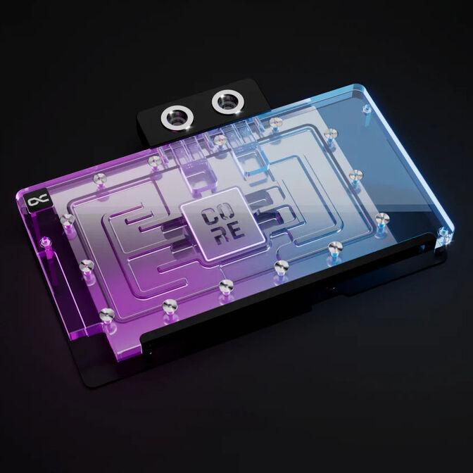 Alphacool Core Geforce RTX 5080 und 5070 Ti TUF GPU Wasserk&uuml;hlung, ARGB, mit Backplate - Acryl image number 2