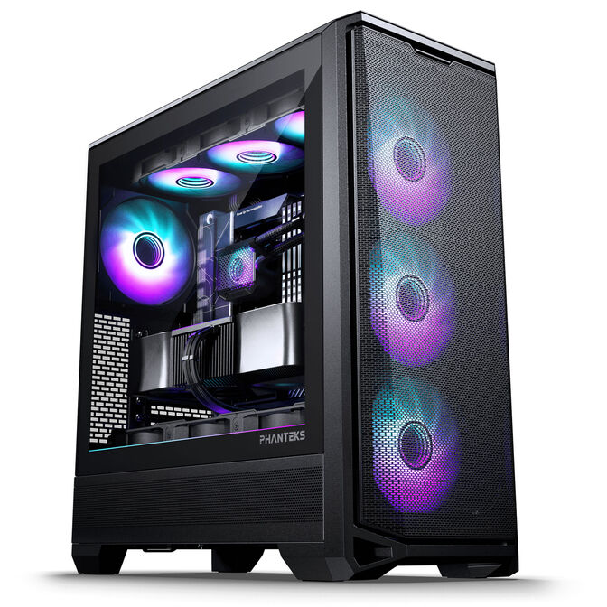 PHANTEKS Eclipse G400A PC Case Bundle + Matrix LED - black image number 3