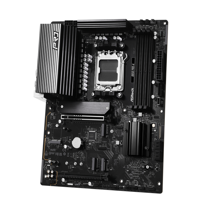 ASROCK B850 Pro-A Mainboard, Sockel AM5, AMD B850, ATX, DDR5 image number 2