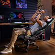 Razer Enki Gaming Chair - black/green image number null