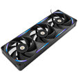 NZXT Performance F360X Einzelrahmenl&uuml;fter, aRGB, LCP-Rahmen - schwarz, 360mm image number null